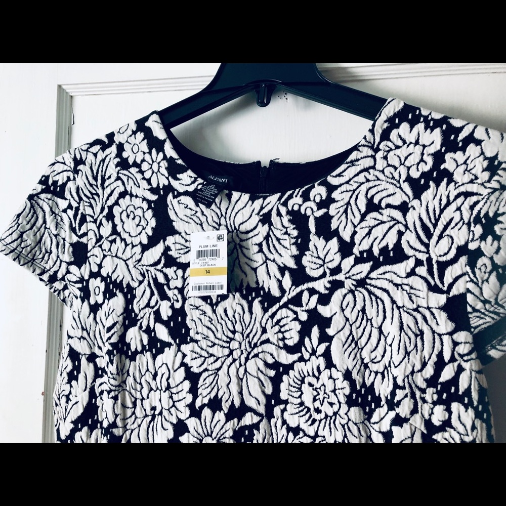 NWT ALFANI Fit and Flair, Cap Sleeves, Fully Lined